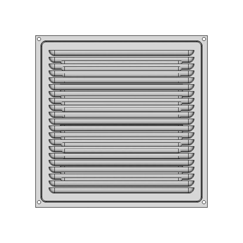 Adjustable Air Vent Grille for Ducting Systems