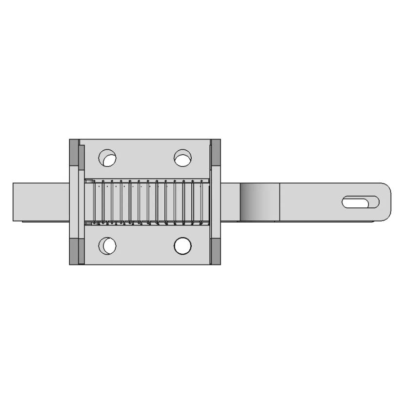 CAD Model of Slam Latch for Engineering Projects
