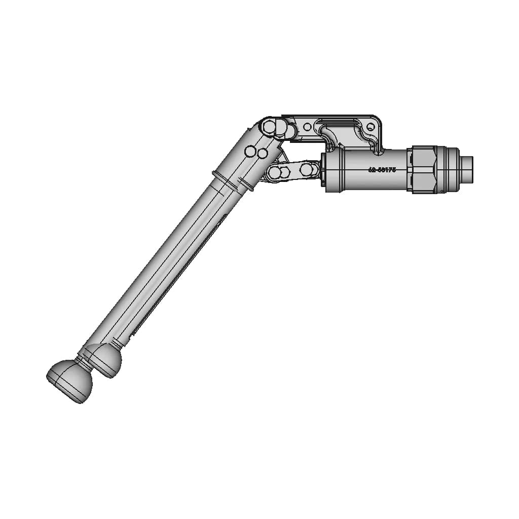 CAD Model of P-51 Hydraulic Hand Pump for Engineering Projects_0_270_degree_snapshot
