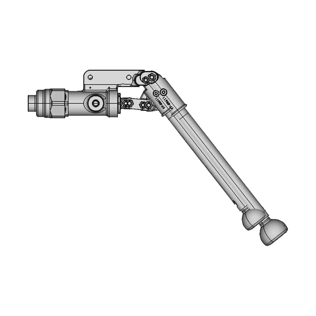 CAD Model of P-51 Hydraulic Hand Pump for Engineering Projects_0_90_degree_snapshot