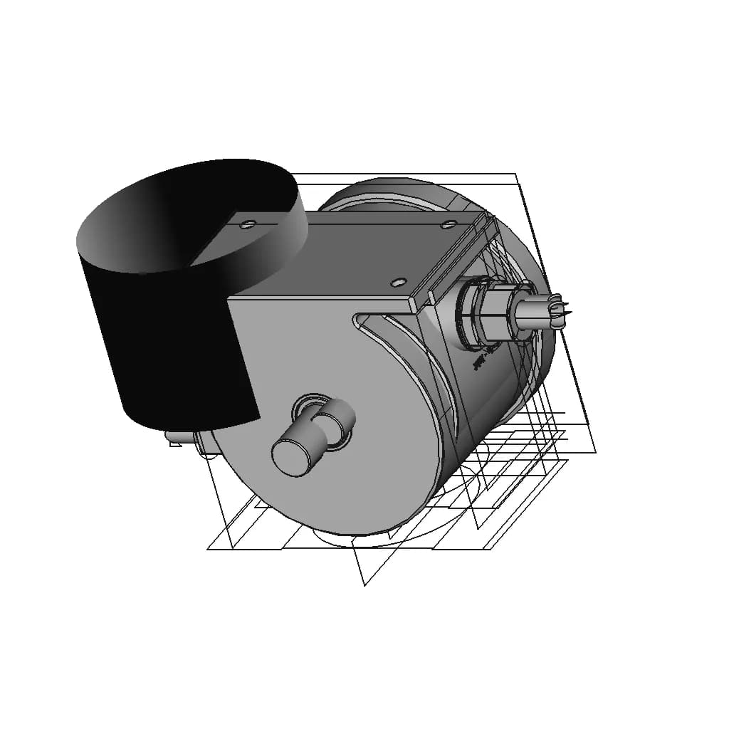 CAD Model of Hydraulic Pump. for Engineering Projects_60_30_degree_snapshot