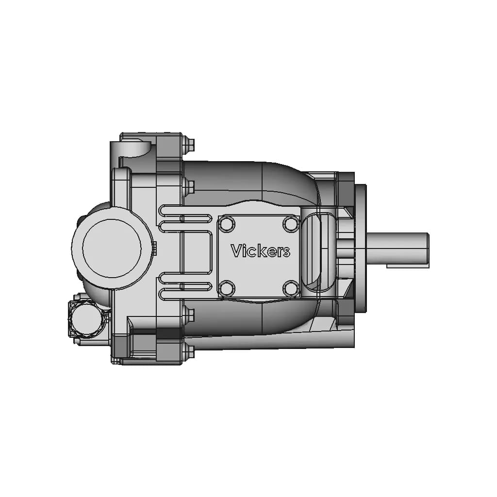 CAD Model of Hydraulic Piston Pump for Engineering Projects_0_270_degree_snapshot