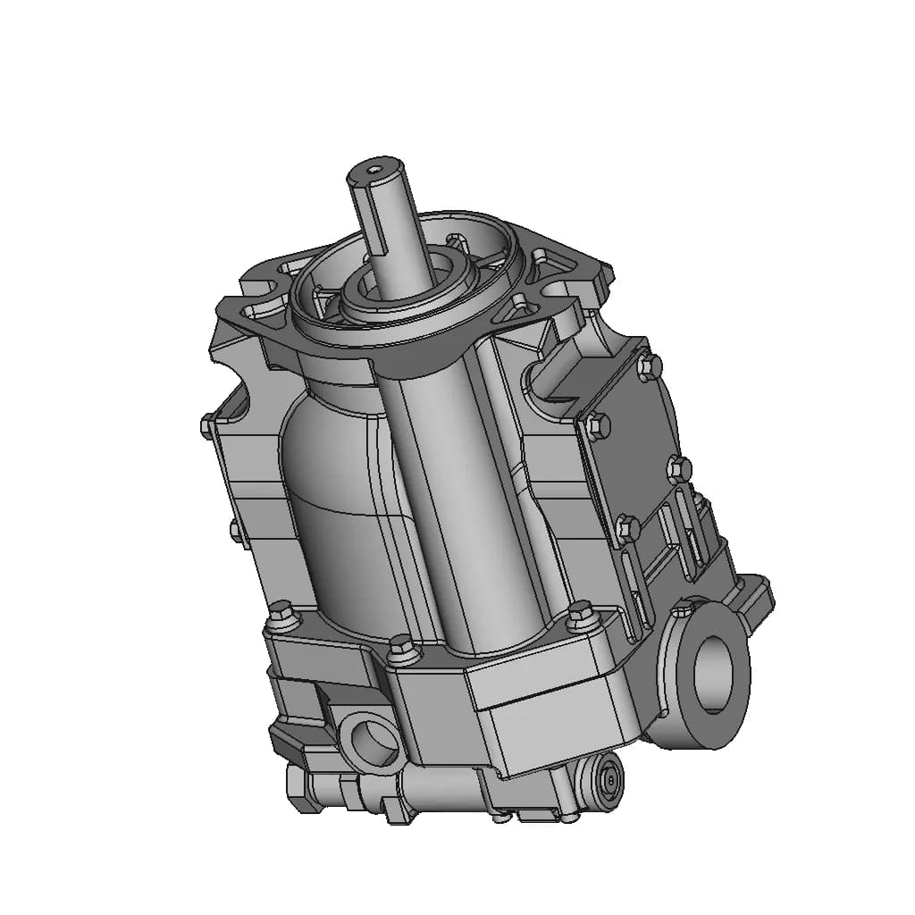 CAD Model of Hydraulic Piston Pump for Engineering Projects_60_30_degree_snapshot