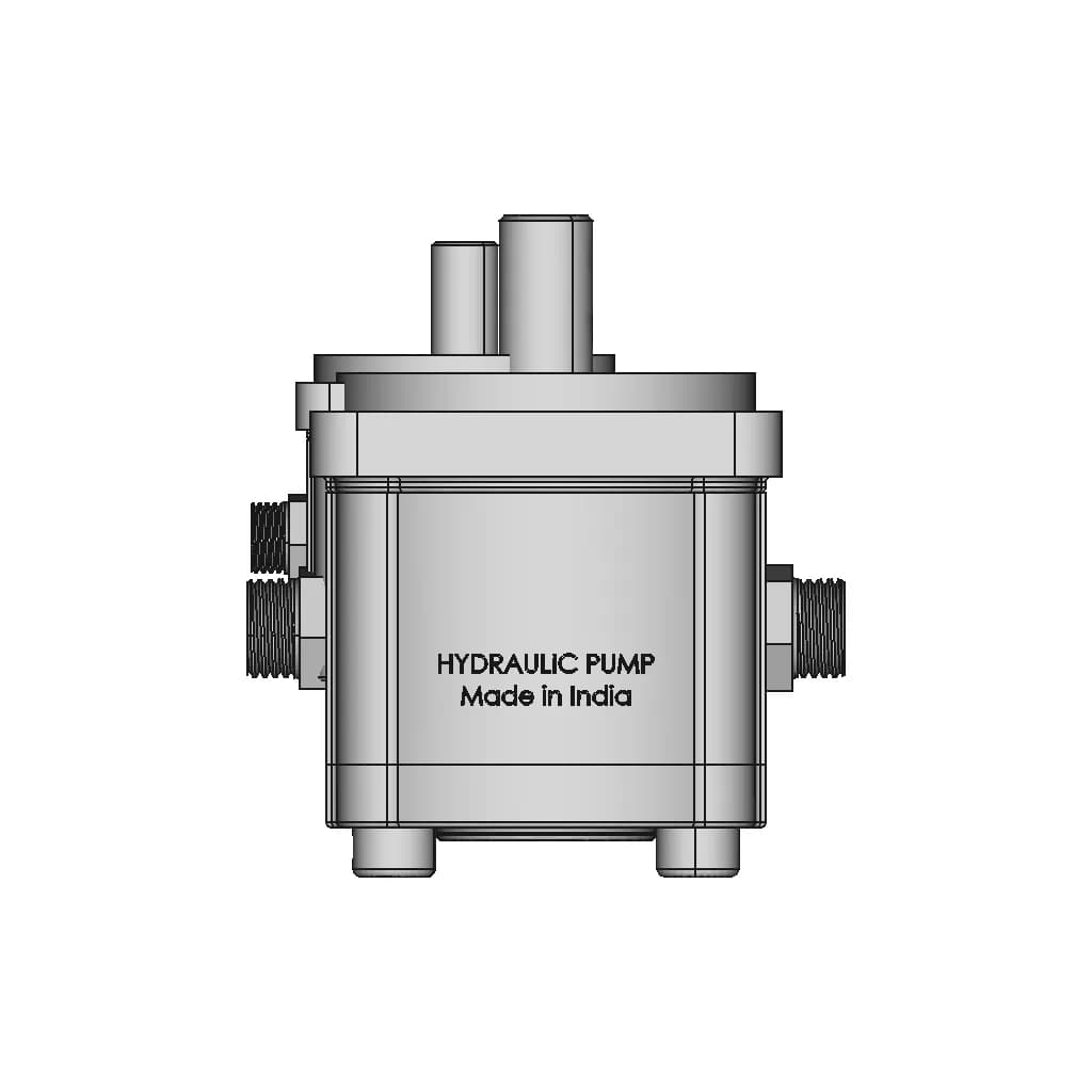 CAD Model of Hydraulic Pump for Engineering Projects_270_0_degree_snapshot