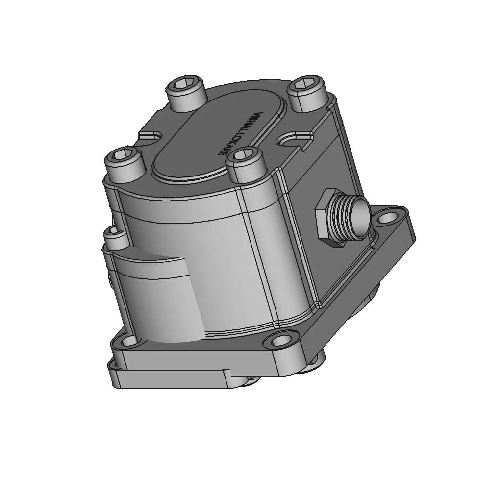 CAD Model of Hydraulic Pump for Engineering Projects_60_30_degree_snapshot