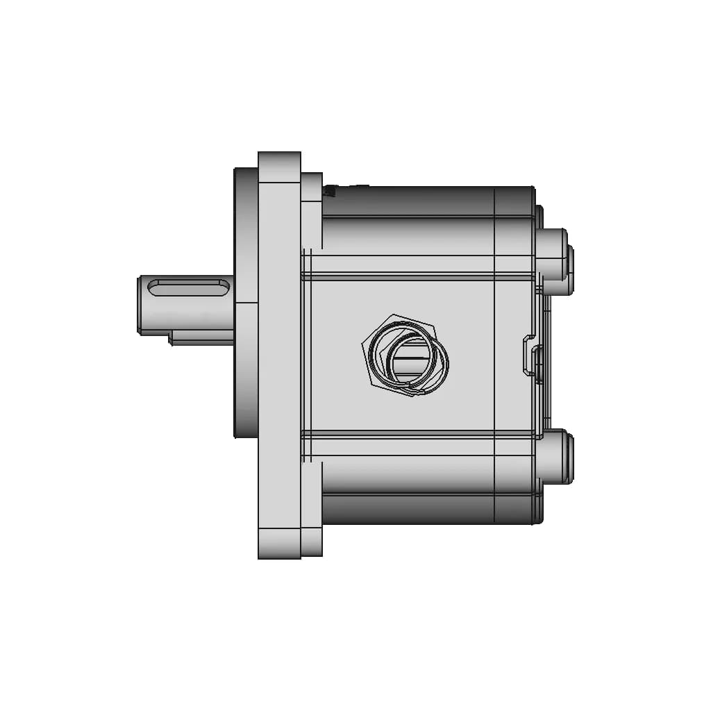 CAD Model of Hydraulic Pump for Engineering Projects_0_90_degree_snapshot