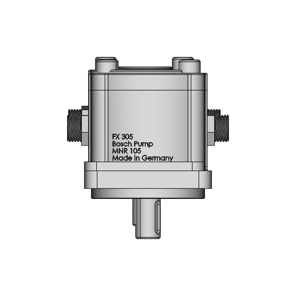 CAD Model of Hydraulic Pump for Engineering Projects_270_0_degree_snapshot