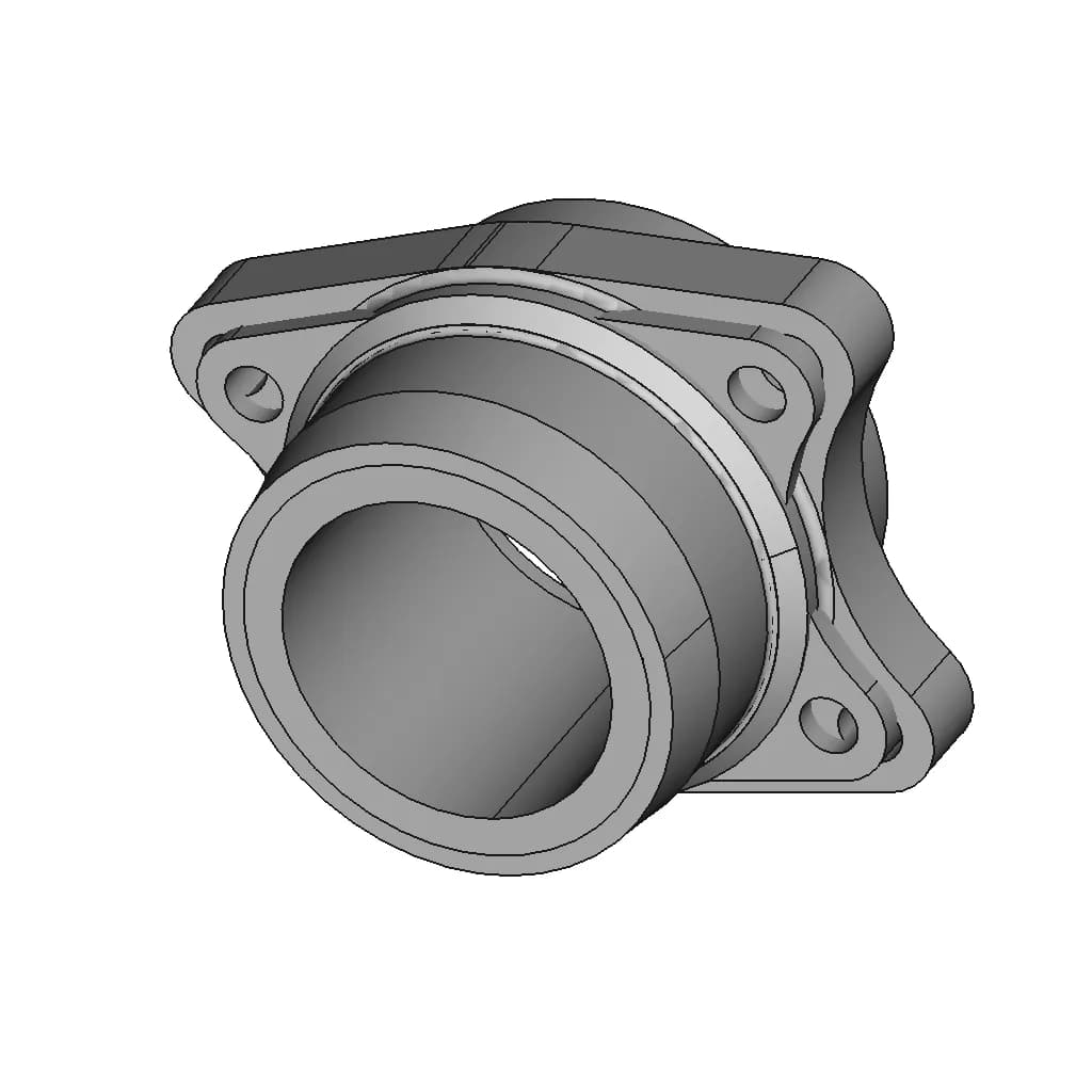 CAD Model of Rear Wheel Hub for Engineering Projects_60_30_degree_snapshot
