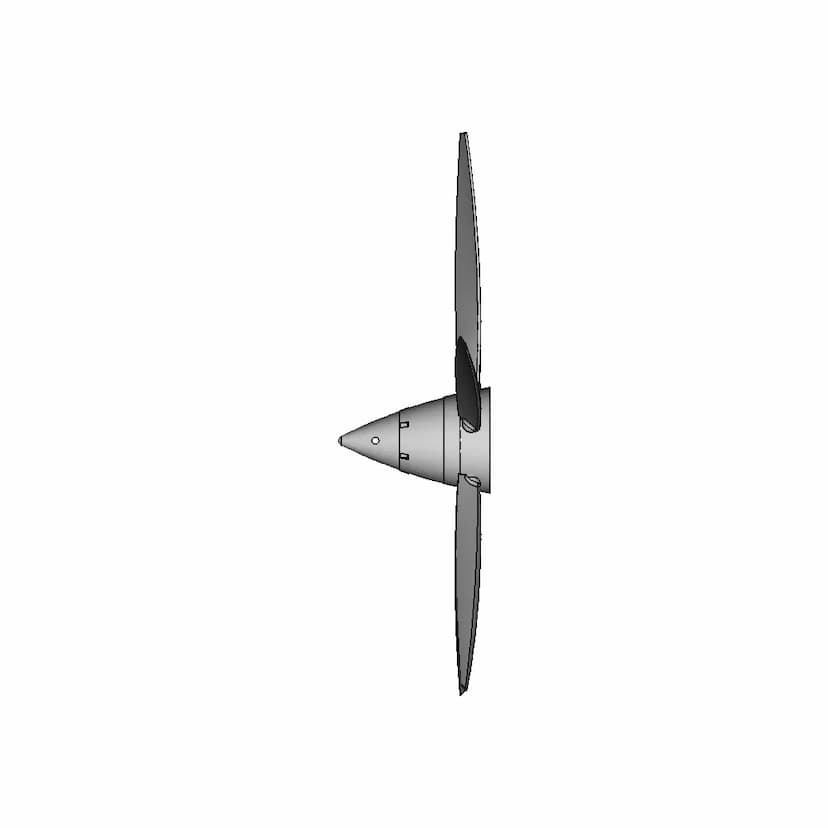 CAD Model of Change Propeller for Engineering Projects