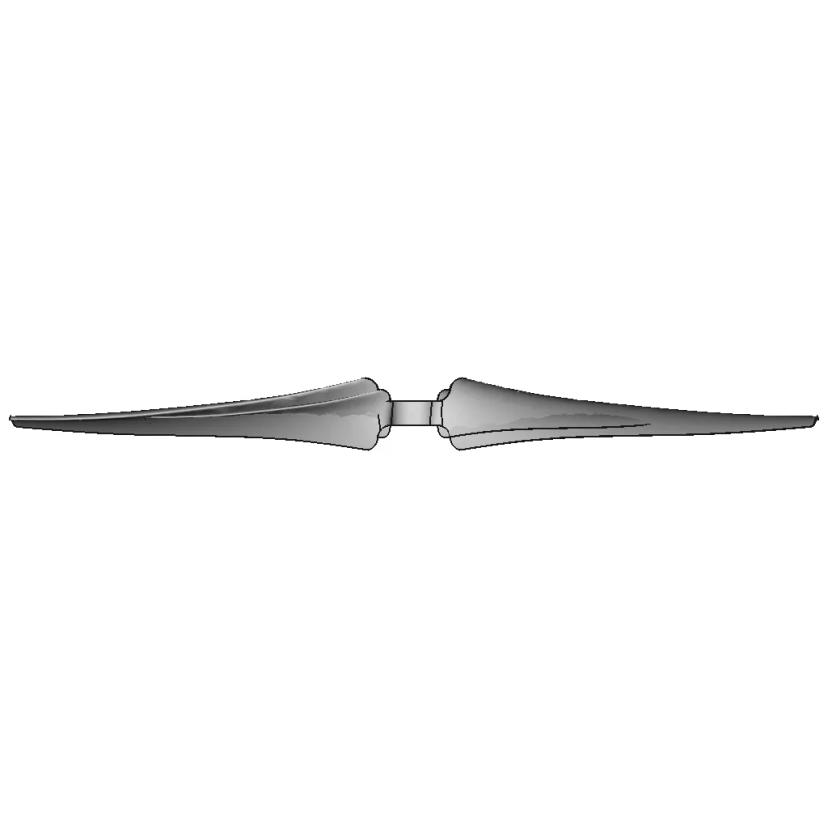 CAD Model of 5X3 Propeller for Engineering Projects