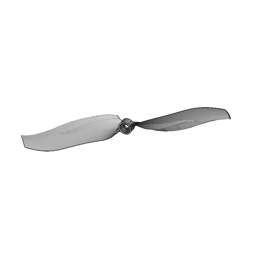 CAD Model of 5X3 Propeller for Engineering Projects_60_30_degree_snapshot