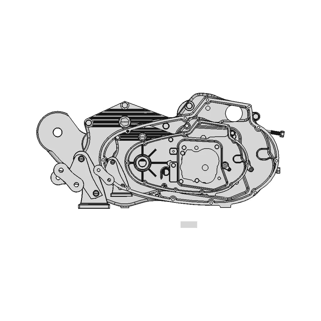 CAD Model of Ironhead Engine Casing for Engineering Projects_0_90_degree_snapshot