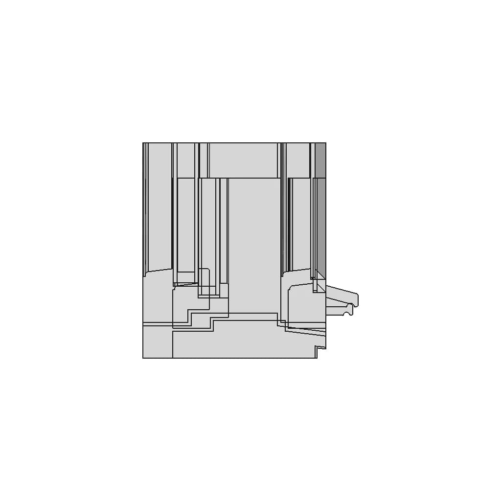 CAD Model of Window Mullion Selection for Engineering Projects_0_270_degree_snapshot