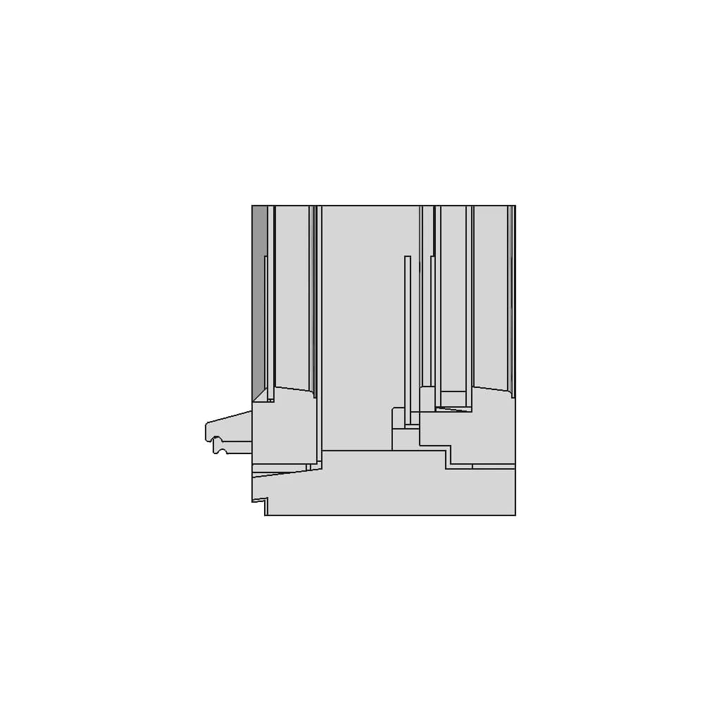 CAD Model of Window Mullion Selection for Engineering Projects_0_90_degree_snapshot