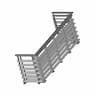 CAD Model of Balcony Railing for Engineering Projects_60_30_degree_snapshot