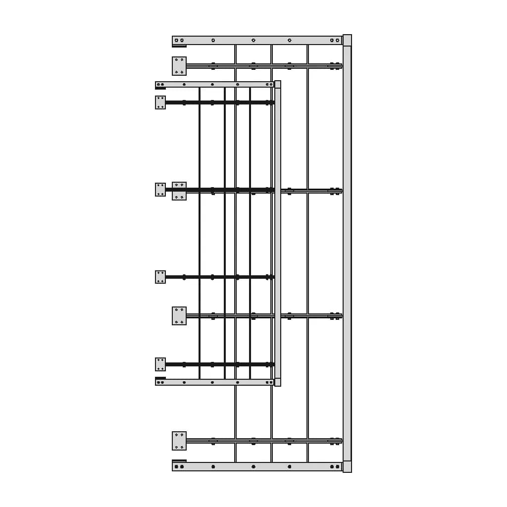 CAD Model of Balcony Railing for Engineering Projects_0_270_degree_snapshot