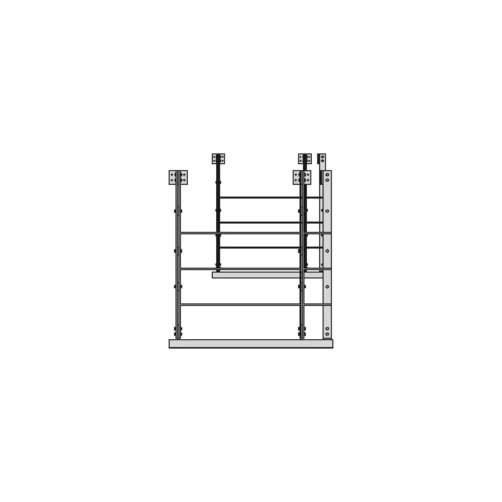 CAD Model of Balcony Railing for Engineering Projects_270_0_degree_snapshot