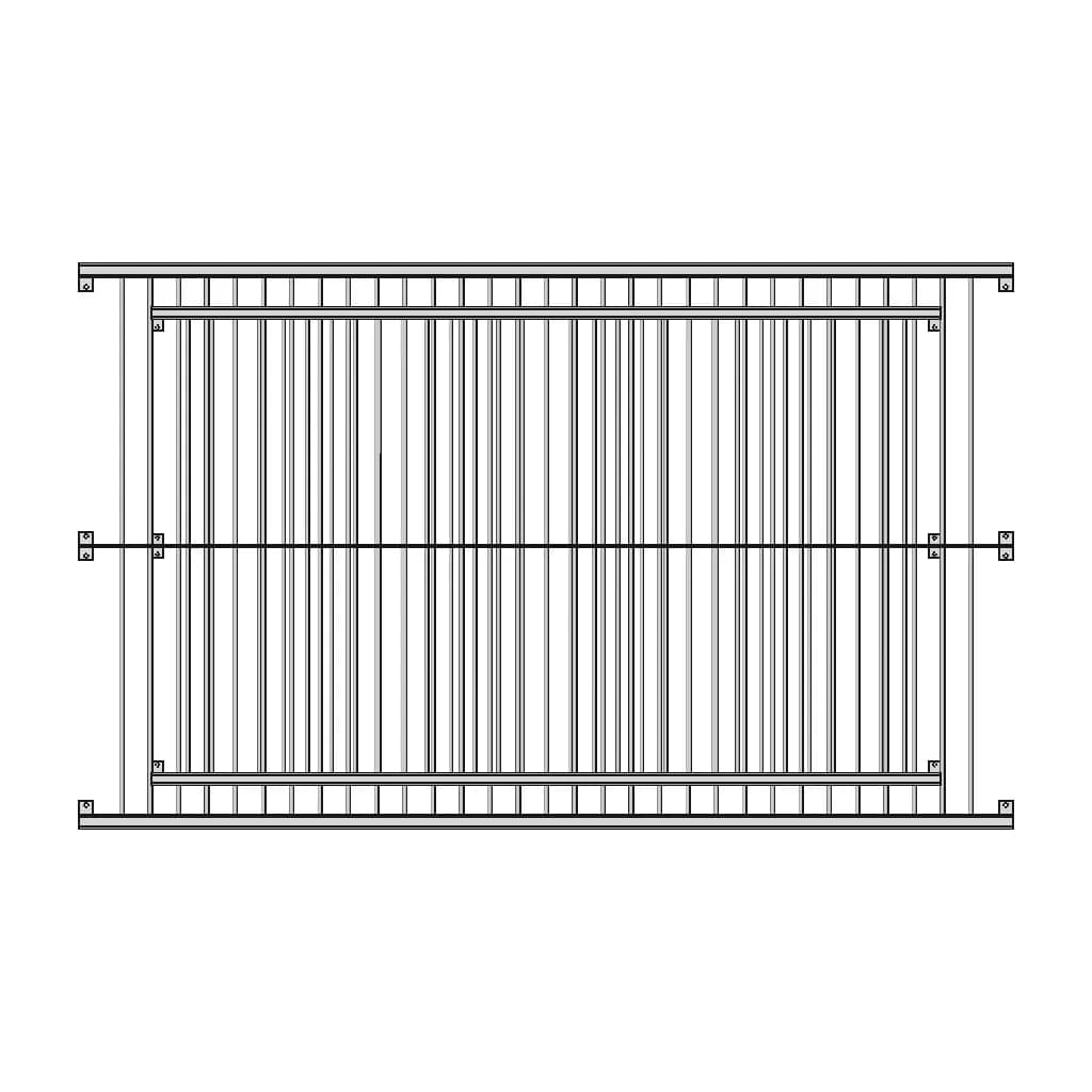 CAD Model of Balcony Railing for Engineering Projects_0_0_degree_snapshot
