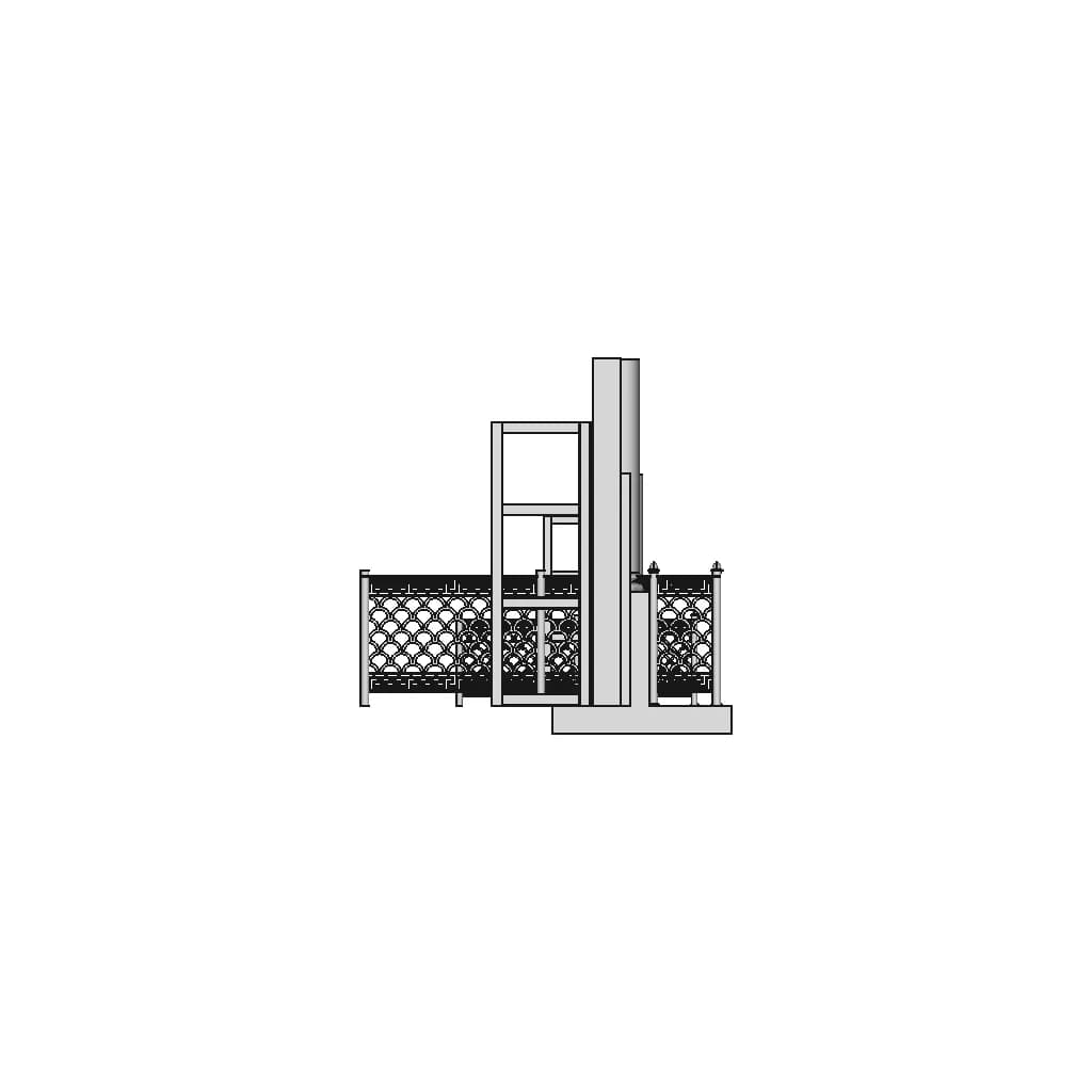 CAD Model of Balcony Railing for Engineering Projects_0_90_degree_snapshot