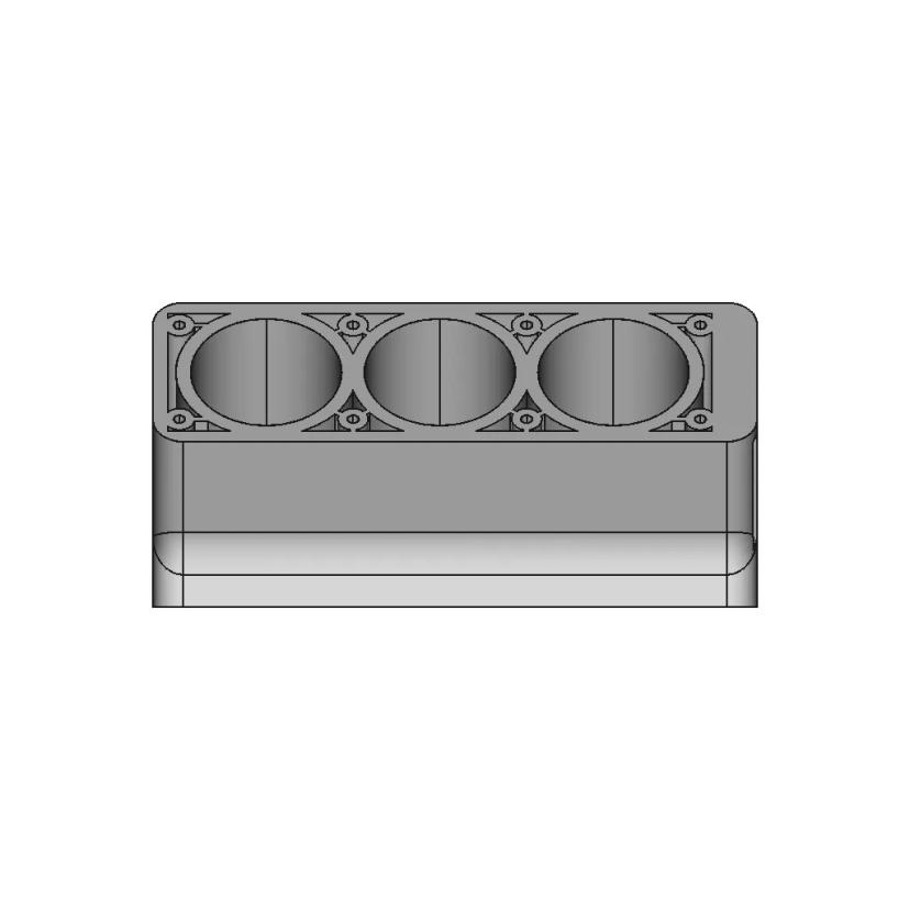 CAD Model of Engine Block for Engineering Projects