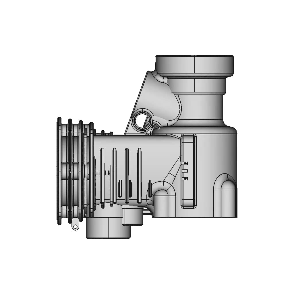 CAD Model of Engine Case Block for Engineering Projects_0_90_degree_snapshot