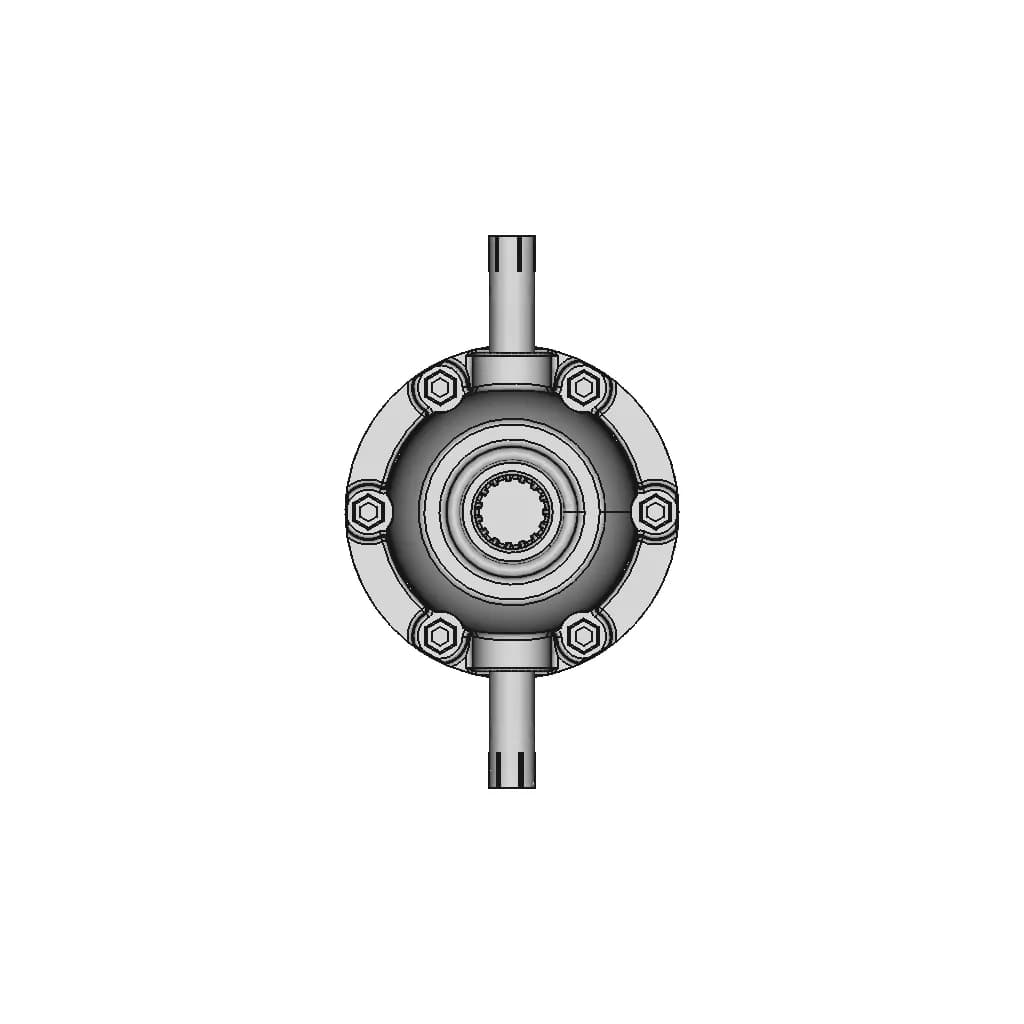 CAD Model of Differential Gear Box for Engineering Projects_0_90_degree_snapshot