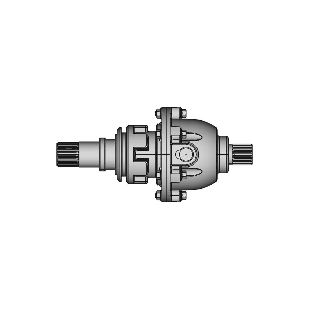 CAD Model of Differential Gearbox for Engineering Projects_0_0_degree_snapshot