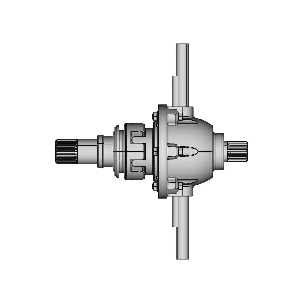 CAD Model of Differential Gearbox for Engineering Projects_90_0_degree_snapshot