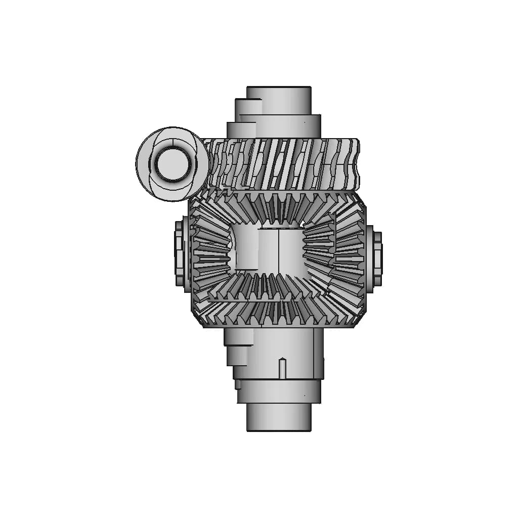 CAD Model of Differential Gear Box for Engineering Projects_270_0_degree_snapshot