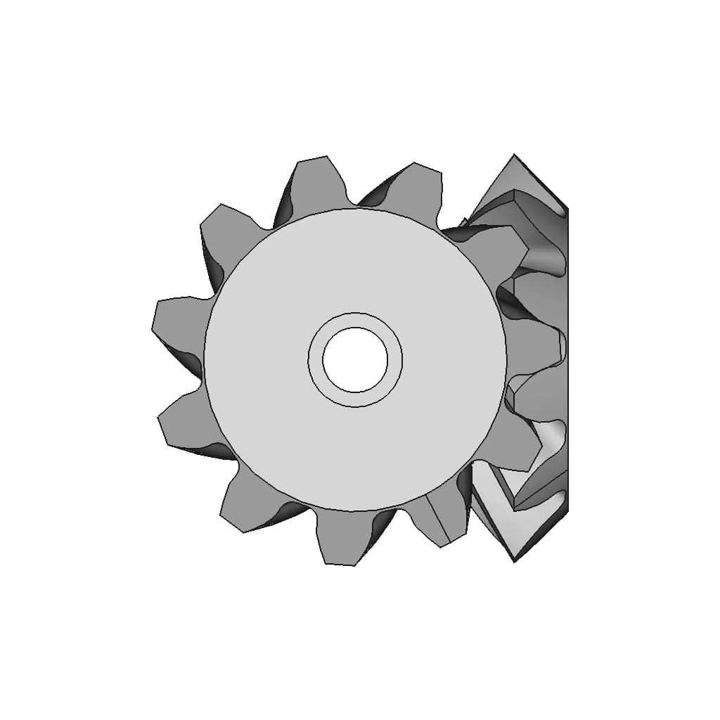 CAD Model of Rc Buggy Differential Gear. #4 for Engineering Projects_0_90_degree_snapshot