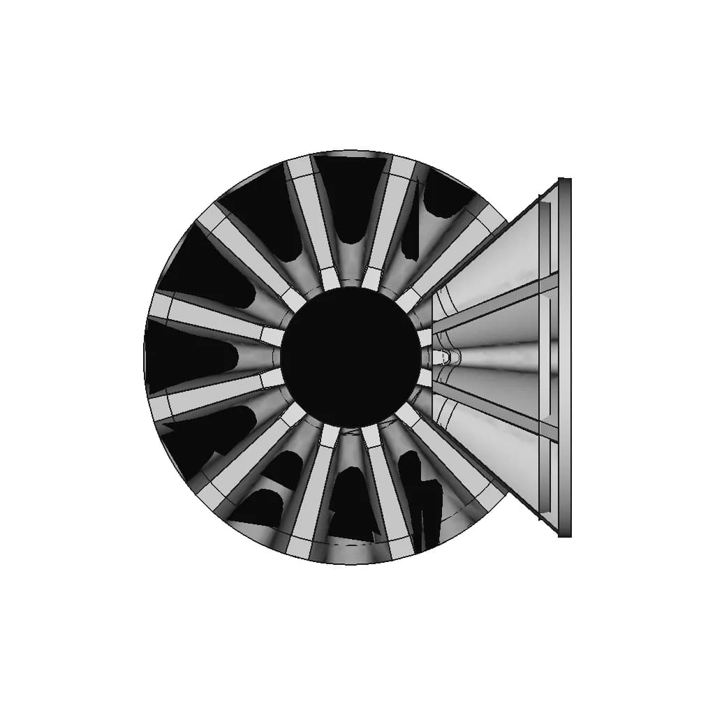 CAD Model of Rc Buggy Differential Gear. for Engineering Projects_0_0_degree_snapshot