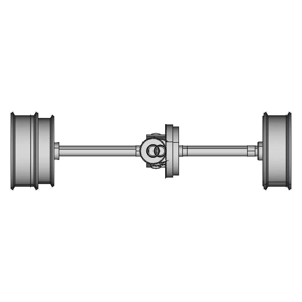 CAD Model of Differential Assembly for Engineering Projects_0_270_degree_snapshot