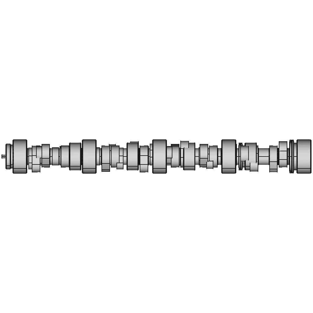 CAD Model of Ls7 Camshaft for Engineering Projects_270_0_degree_snapshot