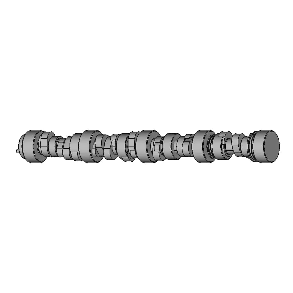CAD Model of Ls7 Camshaft for Engineering Projects_60_30_degree_snapshot