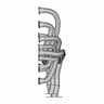 CAD Model of Exhaust Manifold. for Engineering Projects_270_0_degree_snapshot
