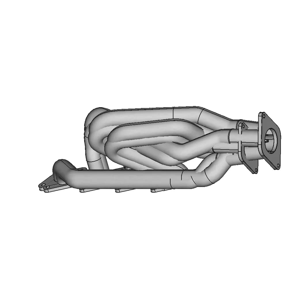 CAD Model of Exhaust Manifold for Engineering Projects_60_30_degree_snapshot