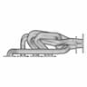 CAD Model of Exhaust Manifold for Engineering Projects_90_0_degree_snapshot