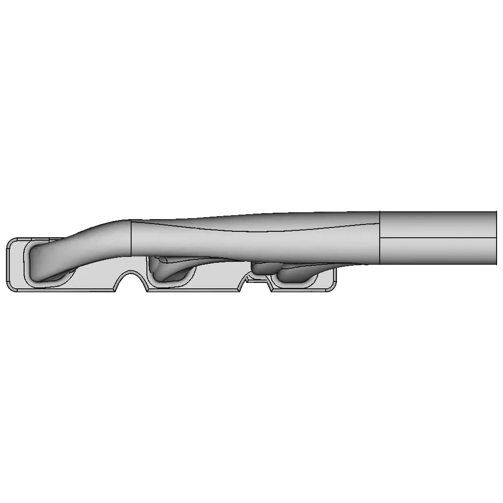 CAD Model of Exhaust Manifold for Engineering Projects_0_0_degree_snapshot