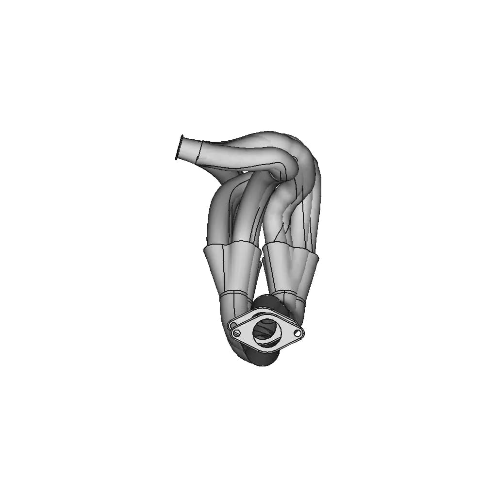 CAD Model of Exhaust Manifold for Engineering Projects_0_0_degree_snapshot