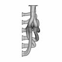 CAD Model of Exhaust Manifold for Engineering Projects_90_0_degree_snapshot