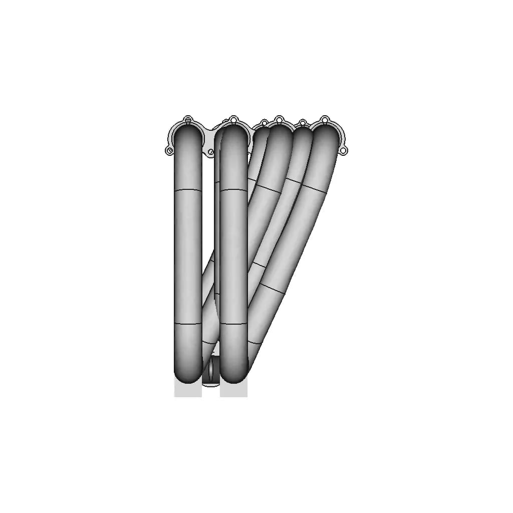 CAD Model of Exhaust Manifold for Engineering Projects_0_0_degree_snapshot