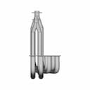 CAD Model of Exhaust Manifold for Engineering Projects_270_0_degree_snapshot