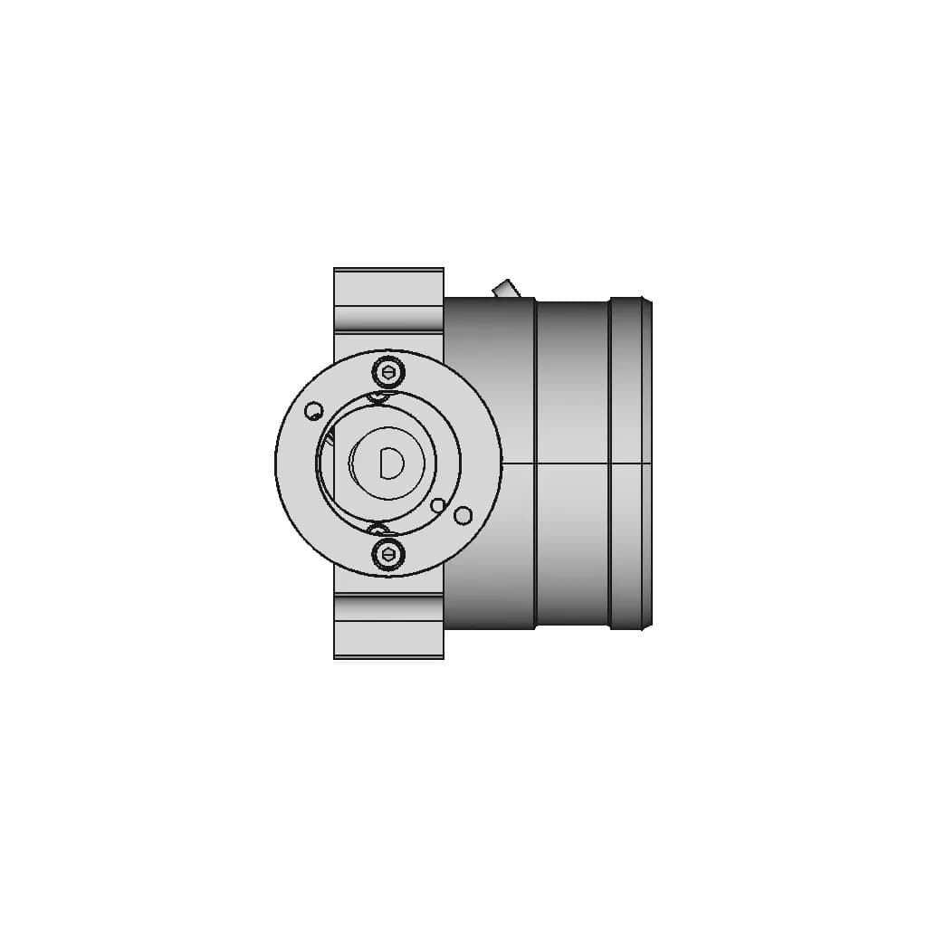 CAD Model of 80Mm Throttle Body for Engineering Projects_0_270_degree_snapshot