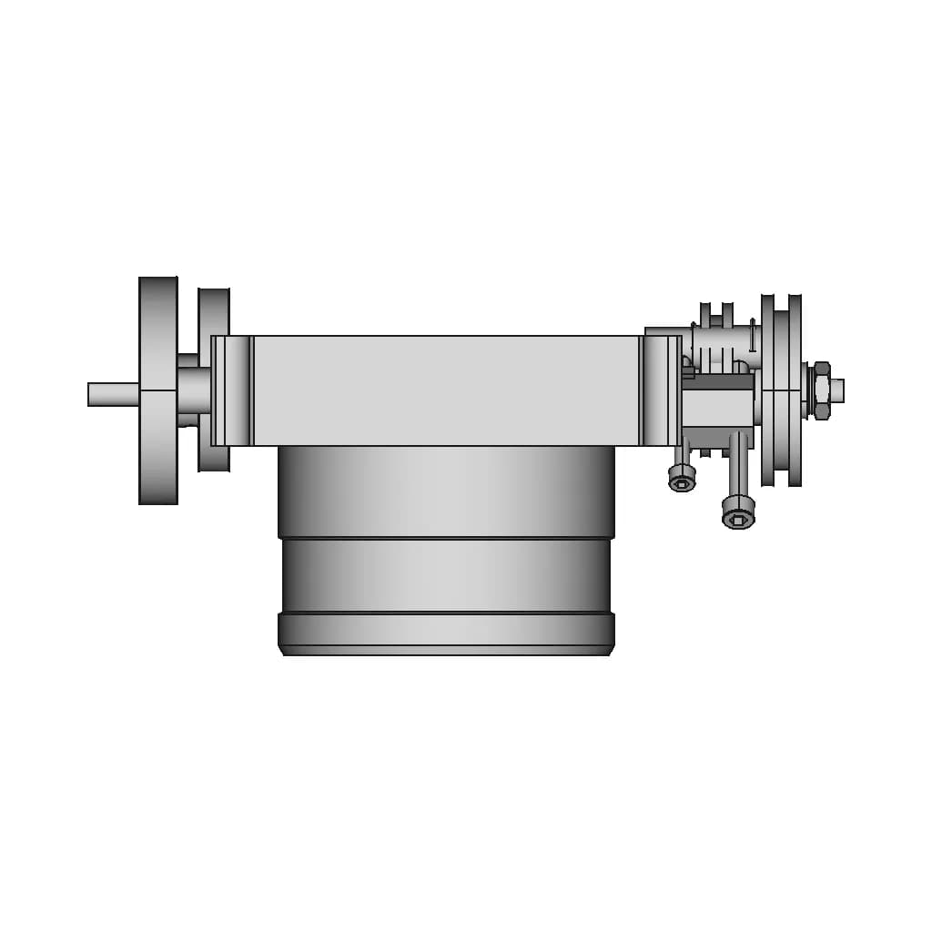 CAD Model of 80Mm Throttle Body for Engineering Projects_270_0_degree_snapshot