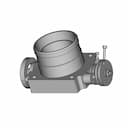 CAD Model of 80Mm Throttle Body for Engineering Projects_60_30_degree_snapshot