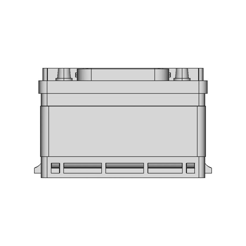 CAD Model of Car Battery for Engineering Projects