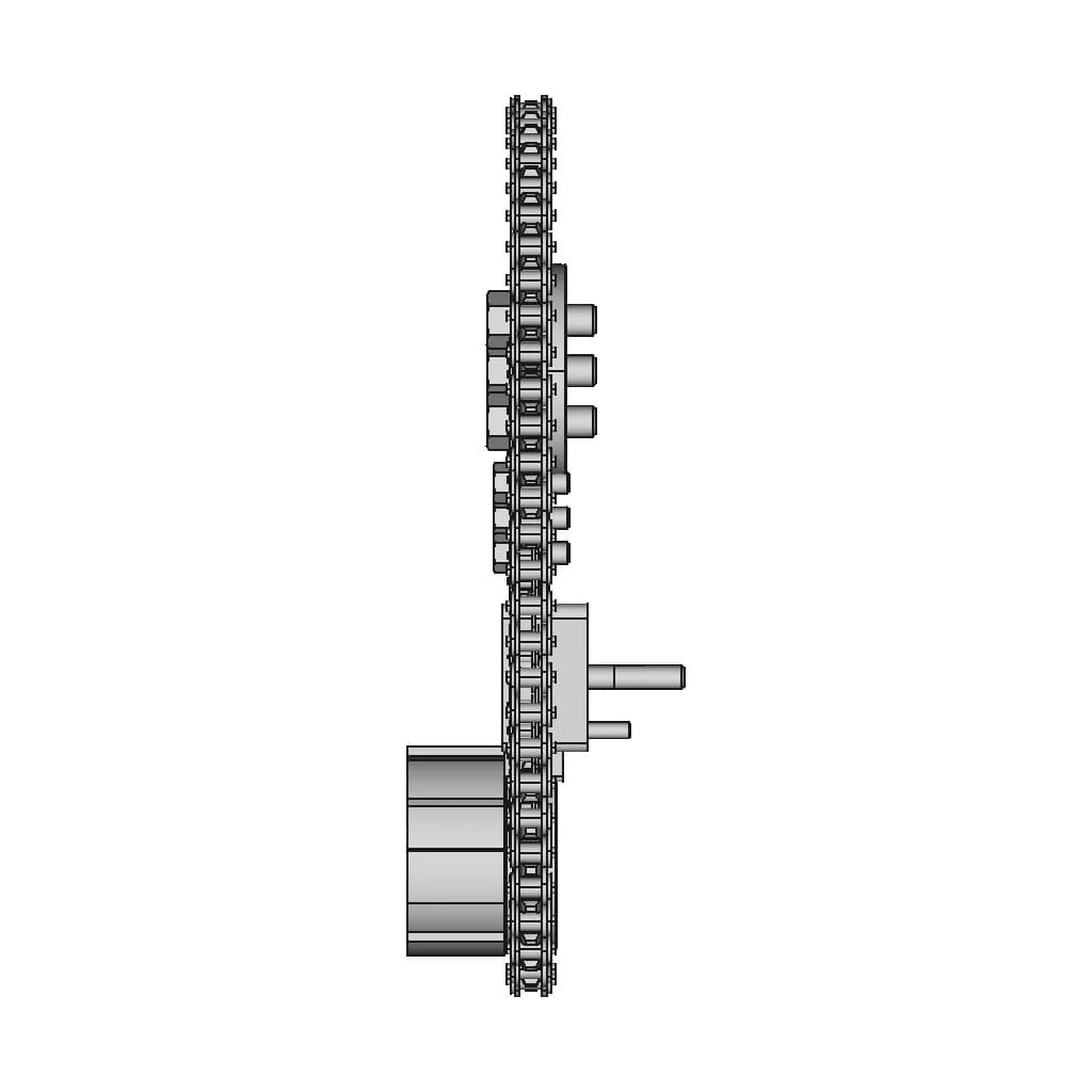 CAD Model of Ls Timing Chain Set for Engineering Projects_90_0_degree_snapshot