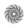 CAD Model of Turbocharger Fan for Engineering Projects_270_0_degree_snapshot