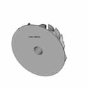 CAD Model of Turbocharger Fan for Engineering Projects_60_30_degree_snapshot