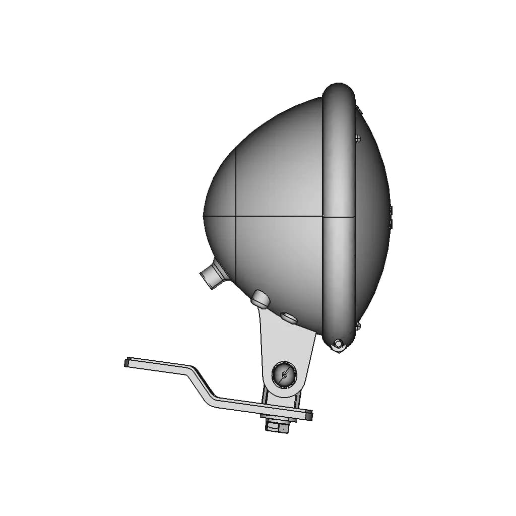 CAD Model of Headlight Assembly-Bates Style for Engineering Projects_0_270_degree_snapshot